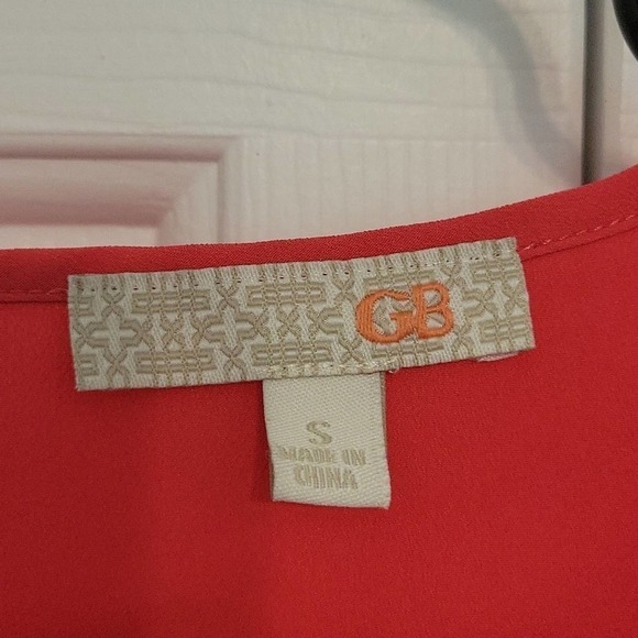 GB Pink Sleeveless Blouse Top Women's S - Picture 2 of 4